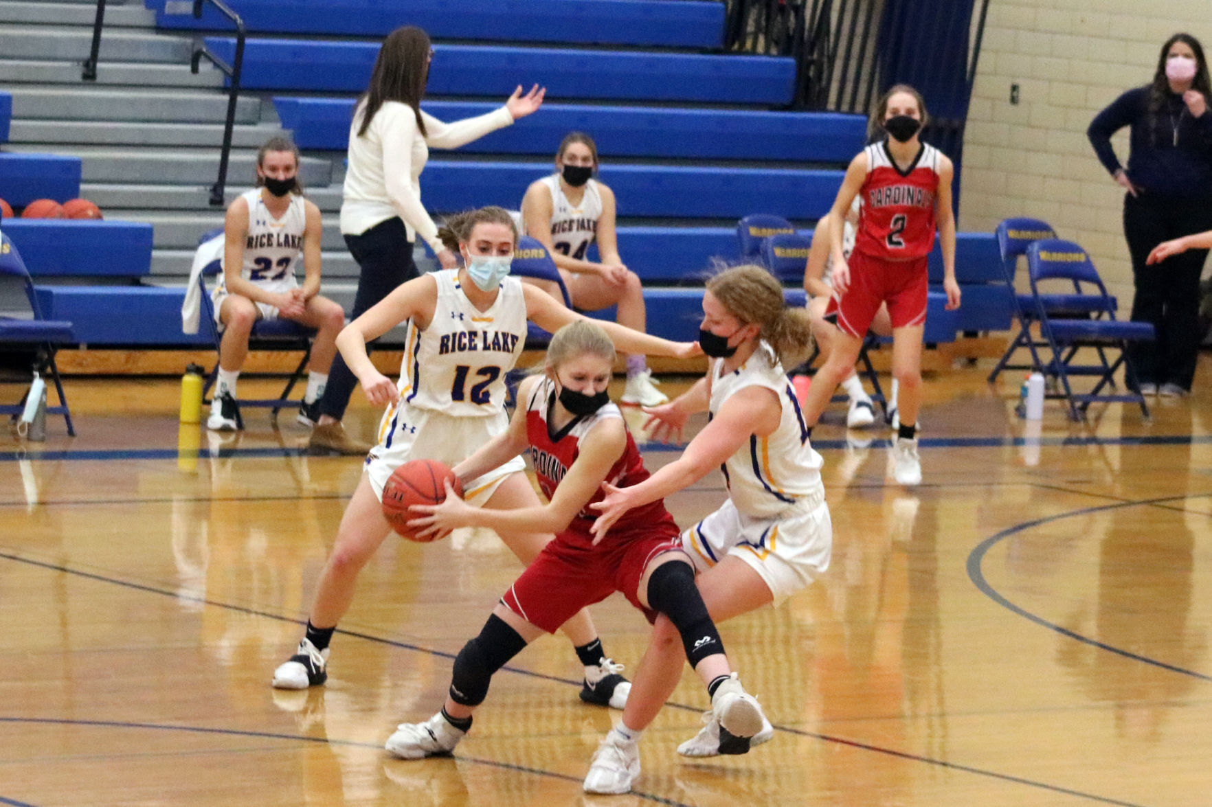 Rice Lake girls basketball vs. Chippewa Falls 1-29-21